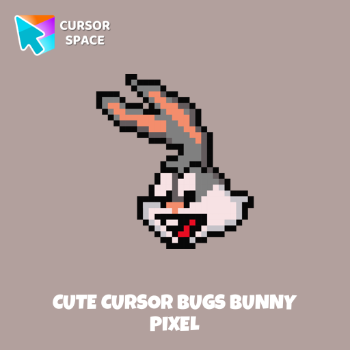 Cute Cursor Bugs Bunny Pixel